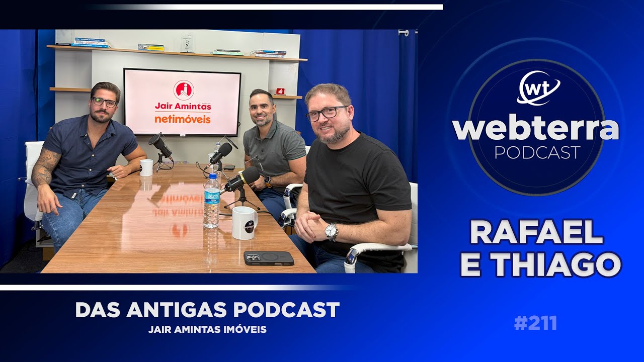DAS ANTIGAS PODCAST - IMOBILIÁRIA JAIR AMINTAS NETIMÓVEIS