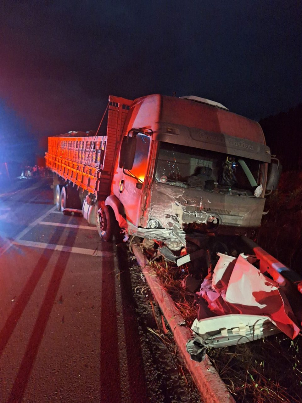 Acidente ocorreu na BR-251 - Foto: Samu / Divulgação
