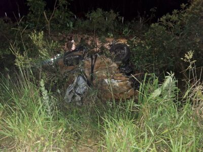 Acidente ocorreu na BR-251 - Foto: Samu / Divulgação