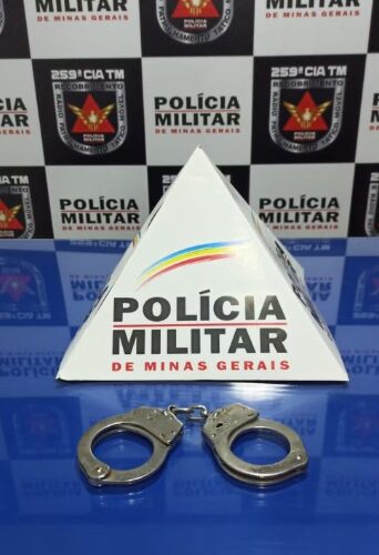 Suspeito de 41 anos foi preso - Foto: Polícia Militar/Divulgação