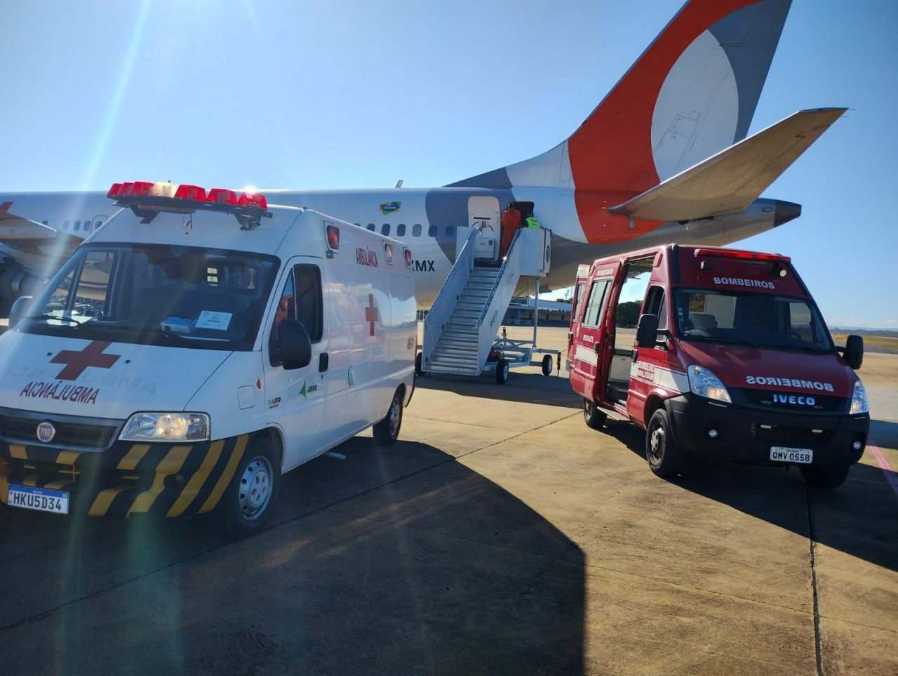 Foto: Corpo de Bombeiros/Divulgação