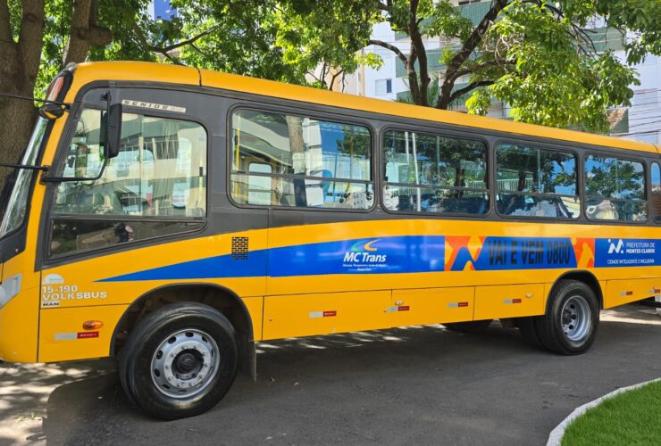 Ônibus gratuito, o "Vai e Vem 0800" tem itinerário pelo centro da cidade de segunda a sábado.