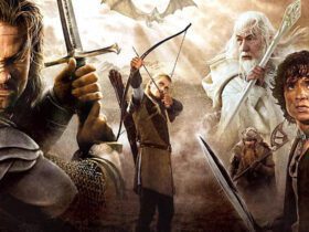 Personagens da trilogia do Senhor dos Anéis.