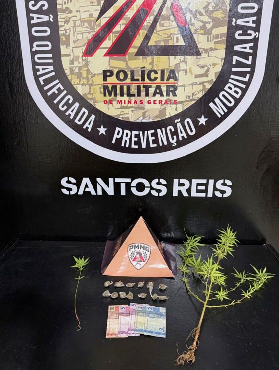 droga é apreendida pela pmmg em bairro de montes claros