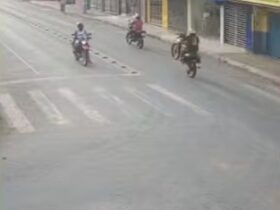 Moto foi apreendida - Foto: Divulgação/PMMG/Mídias Digitais