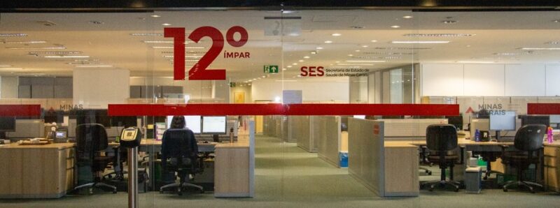 Prédio da Secretaria de Saúde de Minas Gerais