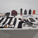 Material apreendido durante operação policial