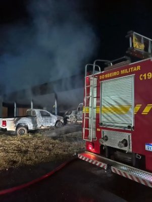 Foto: Corpo de Bombeiros / Divulgação