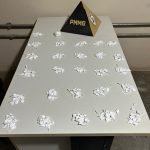 Papelotes de cocaína apreendidos pela PM.