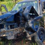 Carro envolvido no acidente