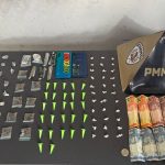 Entorpecentes apreendidos durante operação da Polícia Militar em bairro de Montes Claros