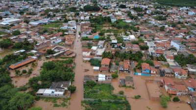 Cidade também foi atingida por enchete em 2025 - Foto: Redes Sociais
