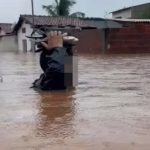 Cerca de 550 famílias foram atingidas pela chuva - Foto: Redes Sociais