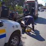 Motociclista fica ferido em acidente na Av. José Correia Machado - Foto: MCTrans/Divulgação