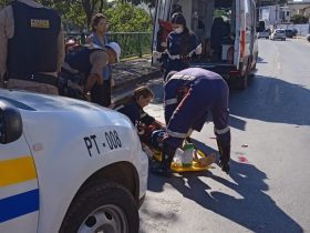 Motociclista fica ferido em acidente na Av. José Correia Machado - Foto: MCTrans/Divulgação