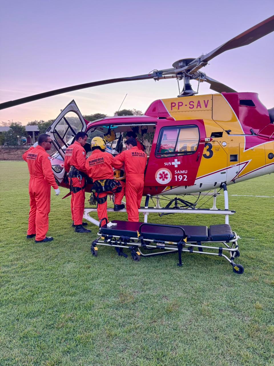 Foto: Divulgação/Corpo de Bombeiros
