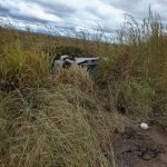 Carro caiu em ribanceira - Foto: Samu / Divulgação