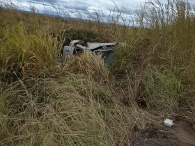 Carro caiu em ribanceira - Foto: Samu / Divulgação