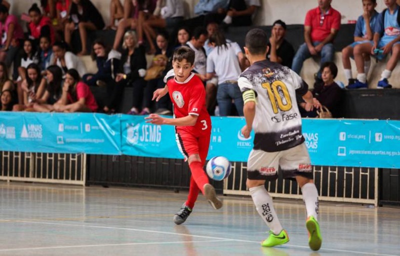 Festival de Esportes FEEMG na modalidade de handebol. 