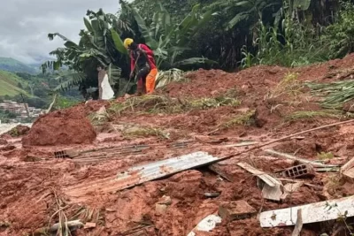 Chuvas em Ipatinga, Minas Gerais - Foto Reprodução/Redes Sociais