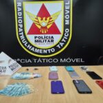 Seis suspeitos foram presos, em Montes Claros - Foto: Polícia Militar/Divulgação