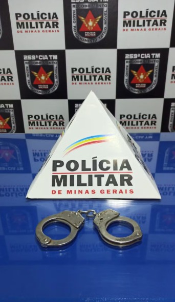 Suspeito de 41 anos foi preso - Foto: Polícia Militar/Divulgação