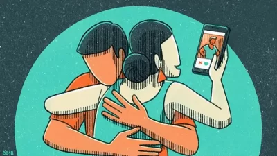 Estudos indicam que a traição virtual pode ser tão devastadora para o relacionamento quanto a física. Foto: DANAE DIAZ / BBC THREE / Divulgação