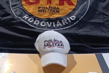 Droga foi apreendida na MGC-122 - Foto: Polícia Militar Rodoviária / Divulgação