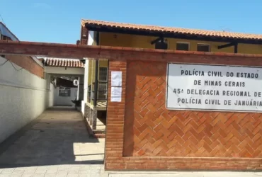 Homem foi conduzido à delegacia de Januária - Foto: Polícia Civil/ Divulgação