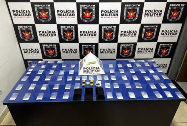 Drogas eram anunciadas na internet - Foto: Divulgação/Polícia Militar