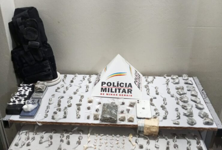 Material apreendido - Foto: Divulgação/Polícia Militar