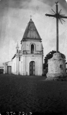 Igreja da Santa Cruz, em 1970 - Foto: Aldemário Colares/Arquivo Pessoal