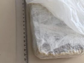 Droga foi apreendida ma MGC-135