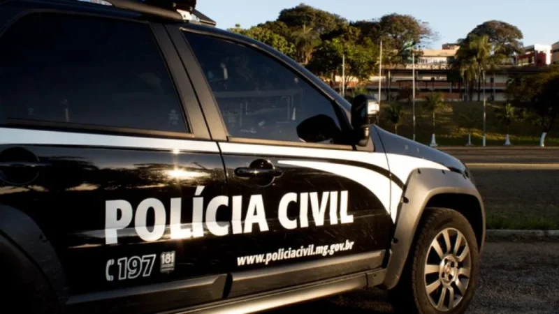 Viatura da Polícia Civil de Minas Gerais