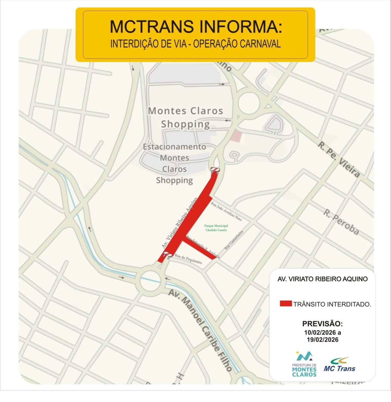 Imagem: MCTrans ASCOM/ Divulgação