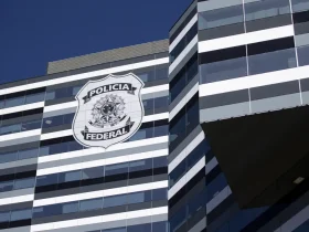 Fachada da Polícia Federal