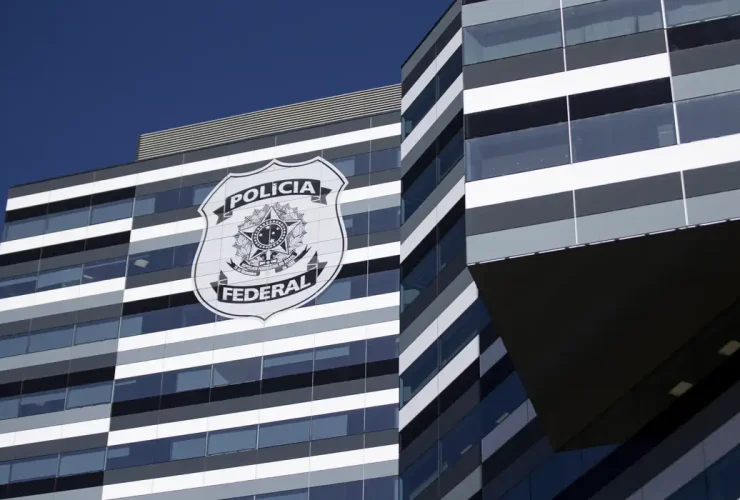 Fachada da Polícia Federal