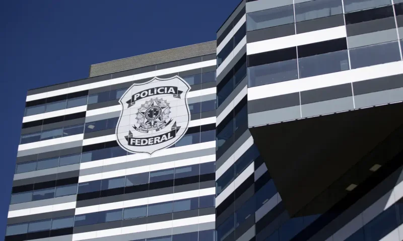 Fachada da Polícia Federal